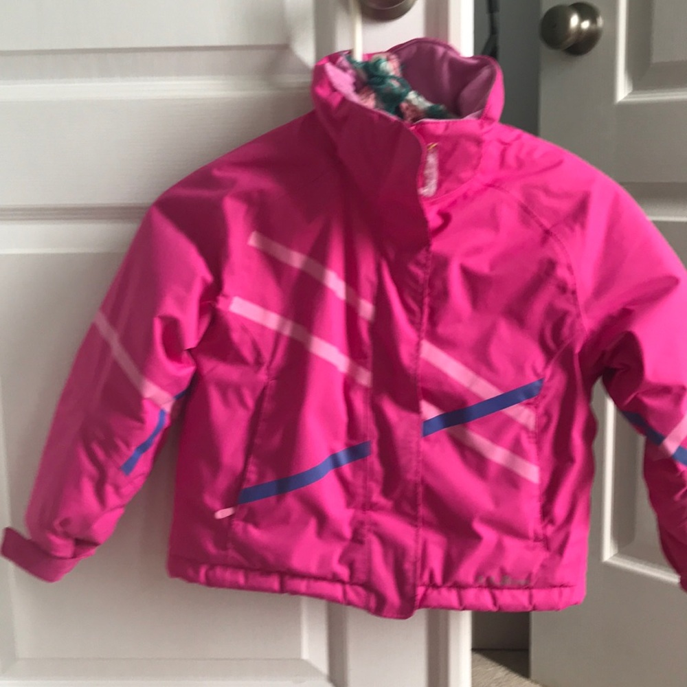 Llbean  girls coat size Small/4